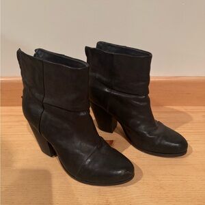 rag & bone Black Ankle Booties